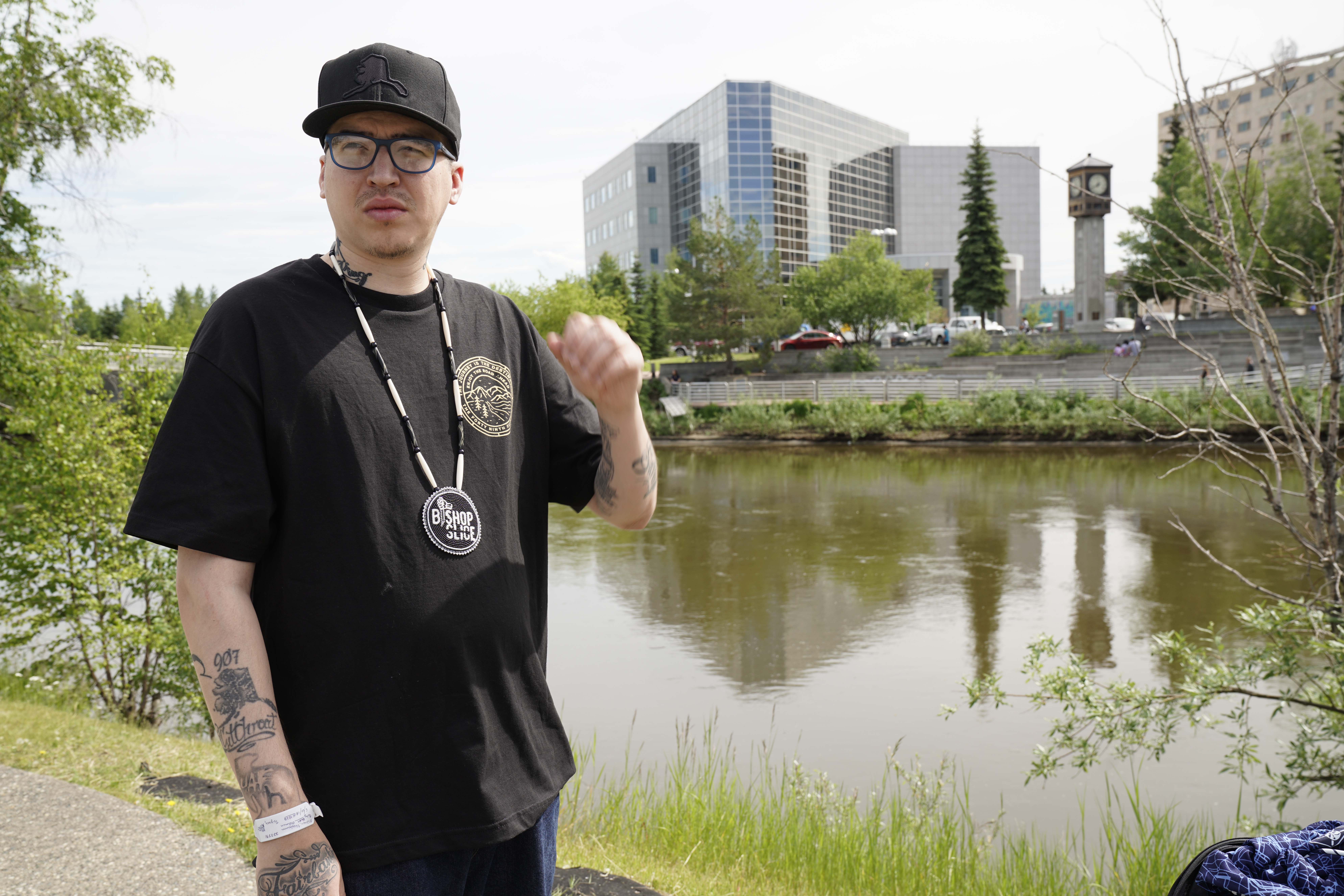 Bishop Slice in downtown Fairbanks