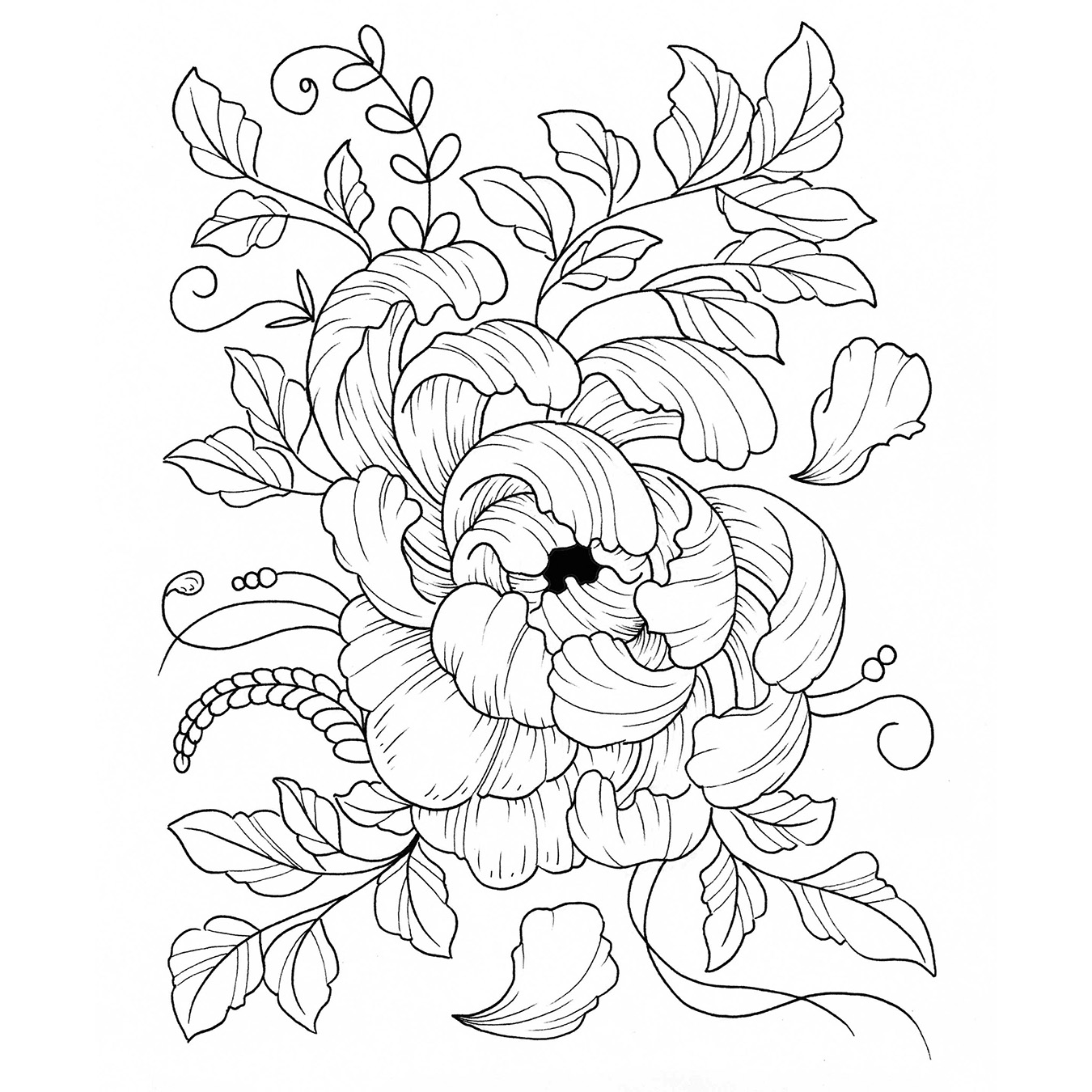 Miss Jenn Tattoo Drawing
