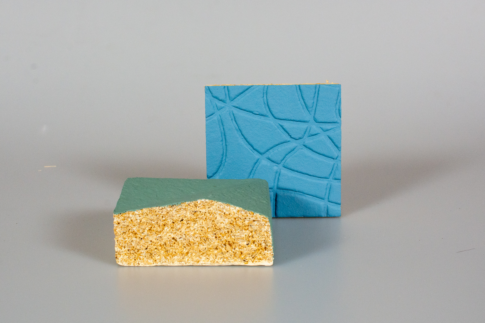 mogu Acoustic Collection, PLUMA Wall Panel, & Floor Tile